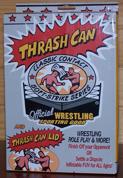 Thrash Can & Thrash Can Lid, Wrestling Trash Can, Wrestling gift, wrestling preset
